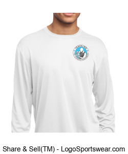 Conscious Monkey Logo Sport Long Sleeve (See Back Of Shirt) Design Zoom